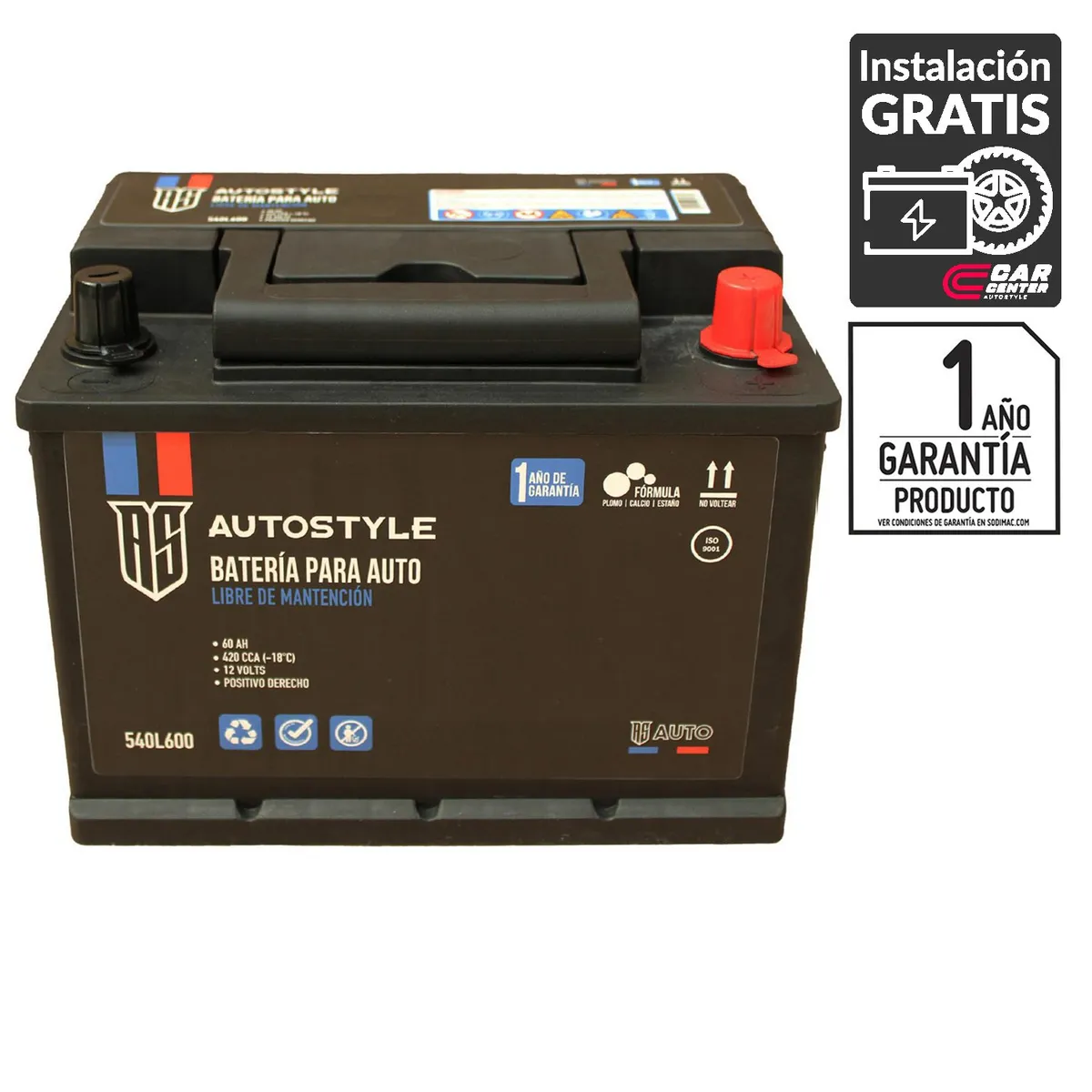 Batería 12V 60Ah